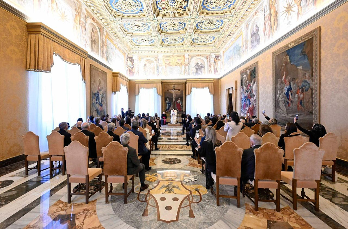 AUTORIDADES DE CONFEMEL SE REUNIERON CON EL PAPA